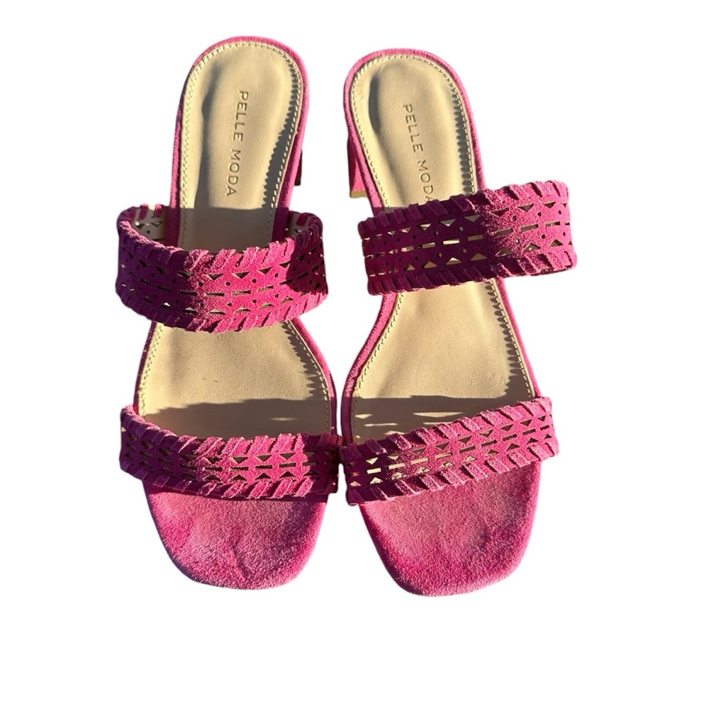 Pelle Moda Ralli Sandals Magenta 7.5